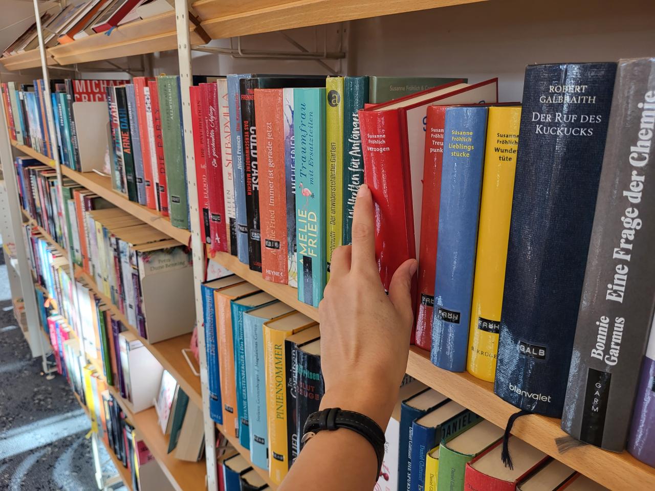 Bücher im Regal