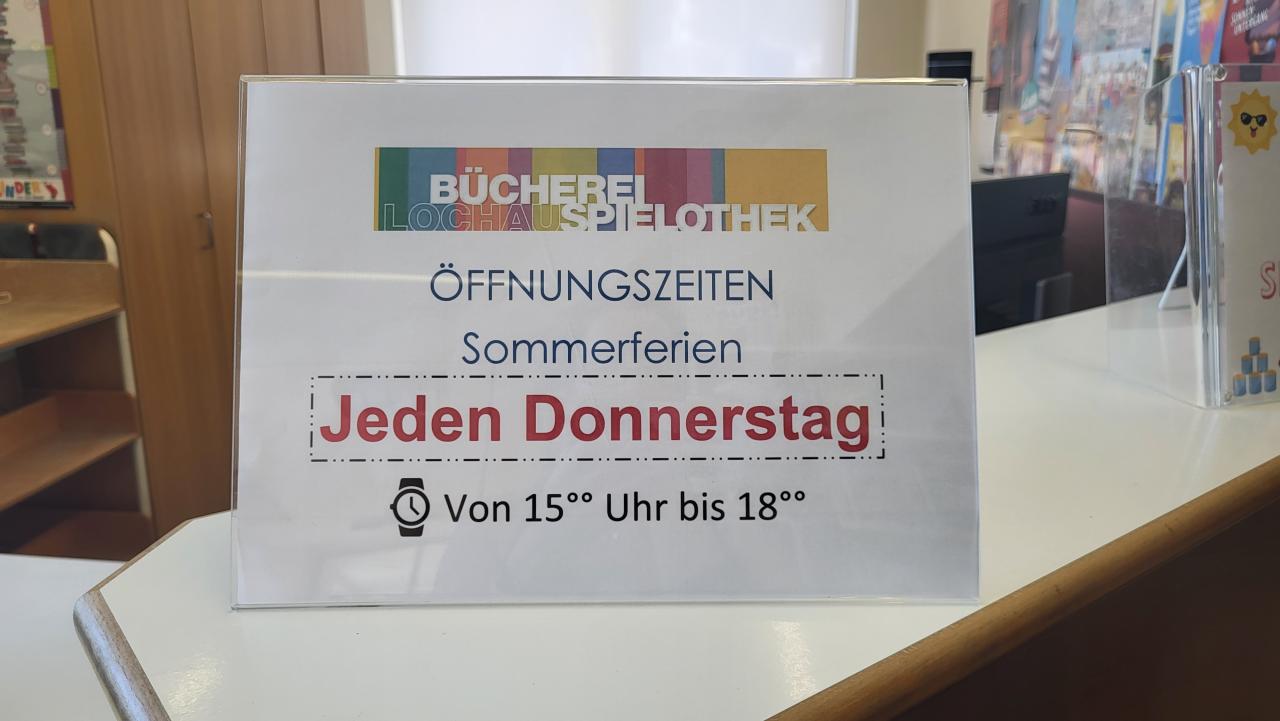 Öffnungszeiten