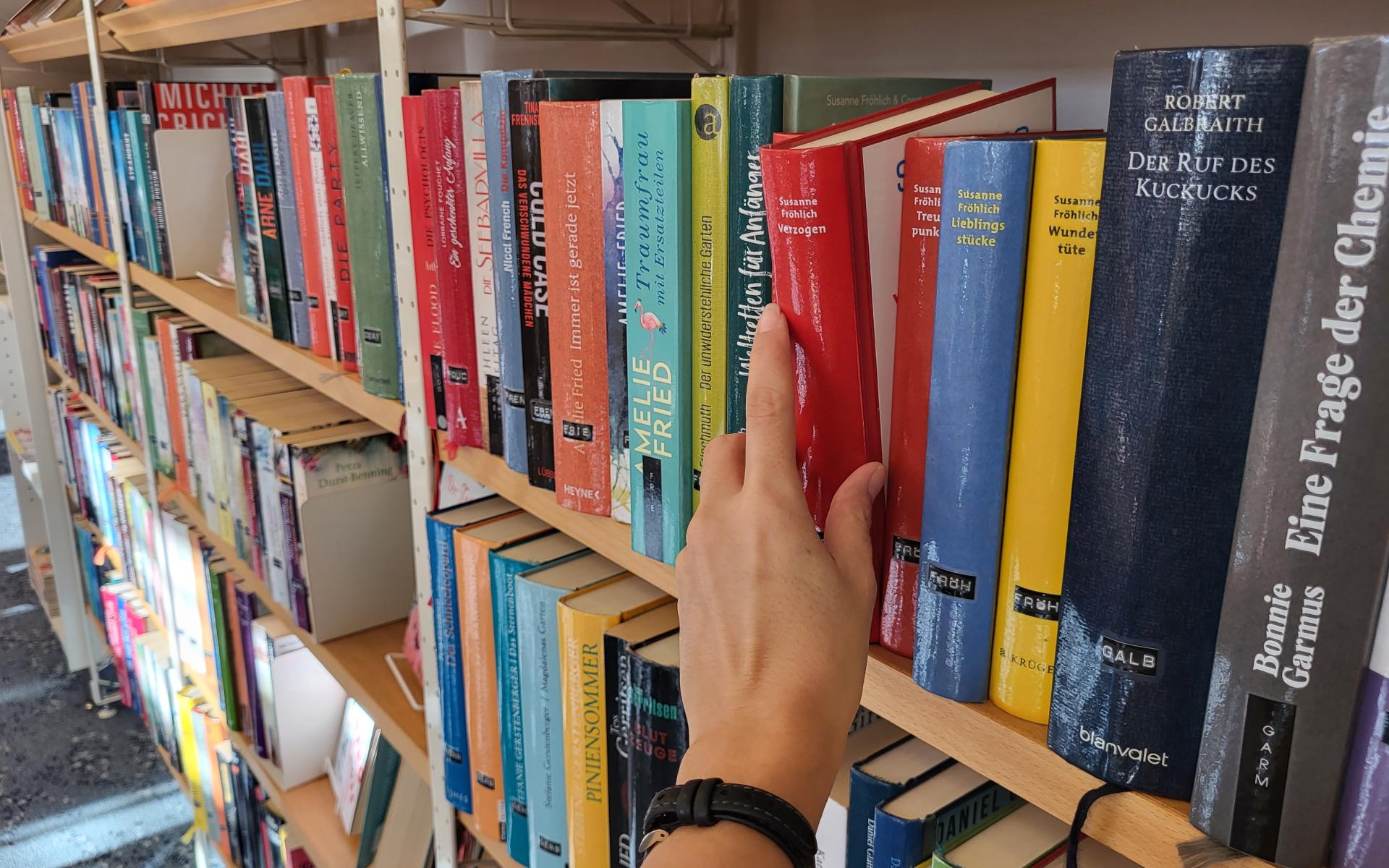 Bücher im Regal