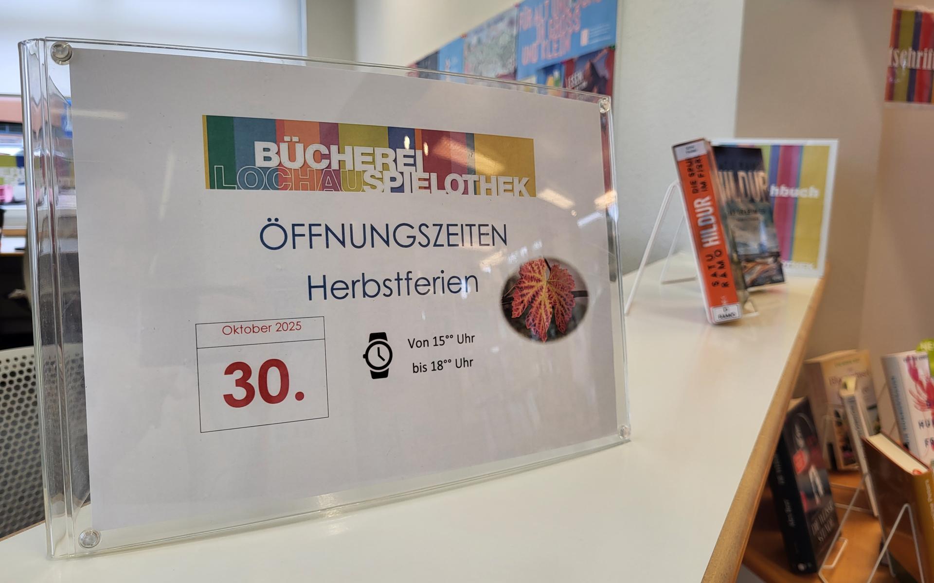 Herbst Öffnunszeit