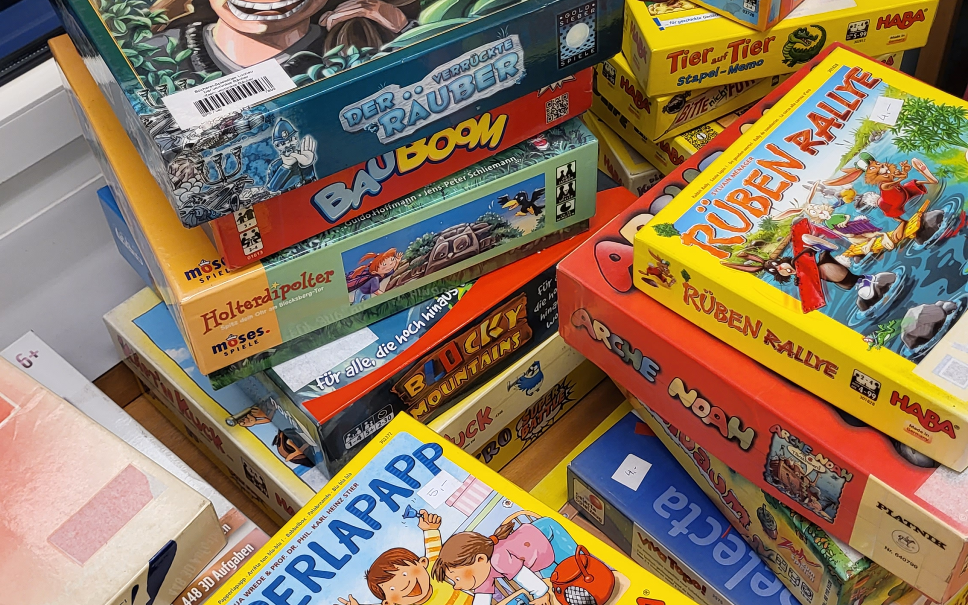 Spiele auf den Tisch