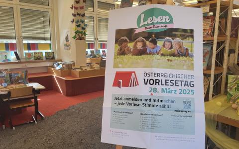 Vorlesetag-Plakat